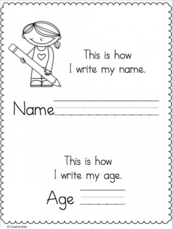 Primero COMPLETE WITH YOUR NAME AND AGE